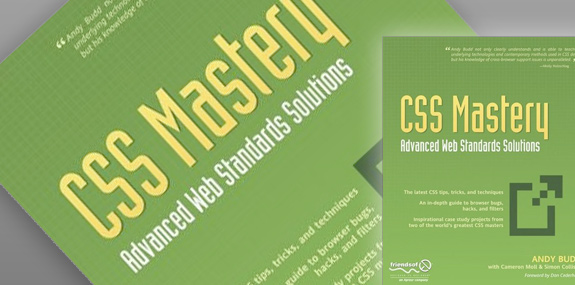 CSS Mastery Advanced Web Standards Solutions book in green colour.
