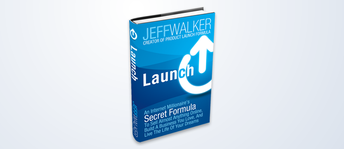 Launch By Jeff Walker - A Book About Branding On Display.