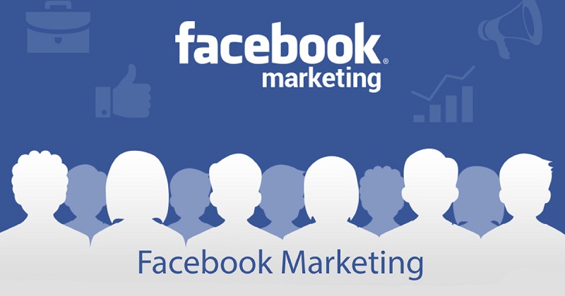 Image That Represents The Facebook Marketing Concept.